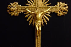 Il Crocifisso dorato di Orbetello dopo il restauro